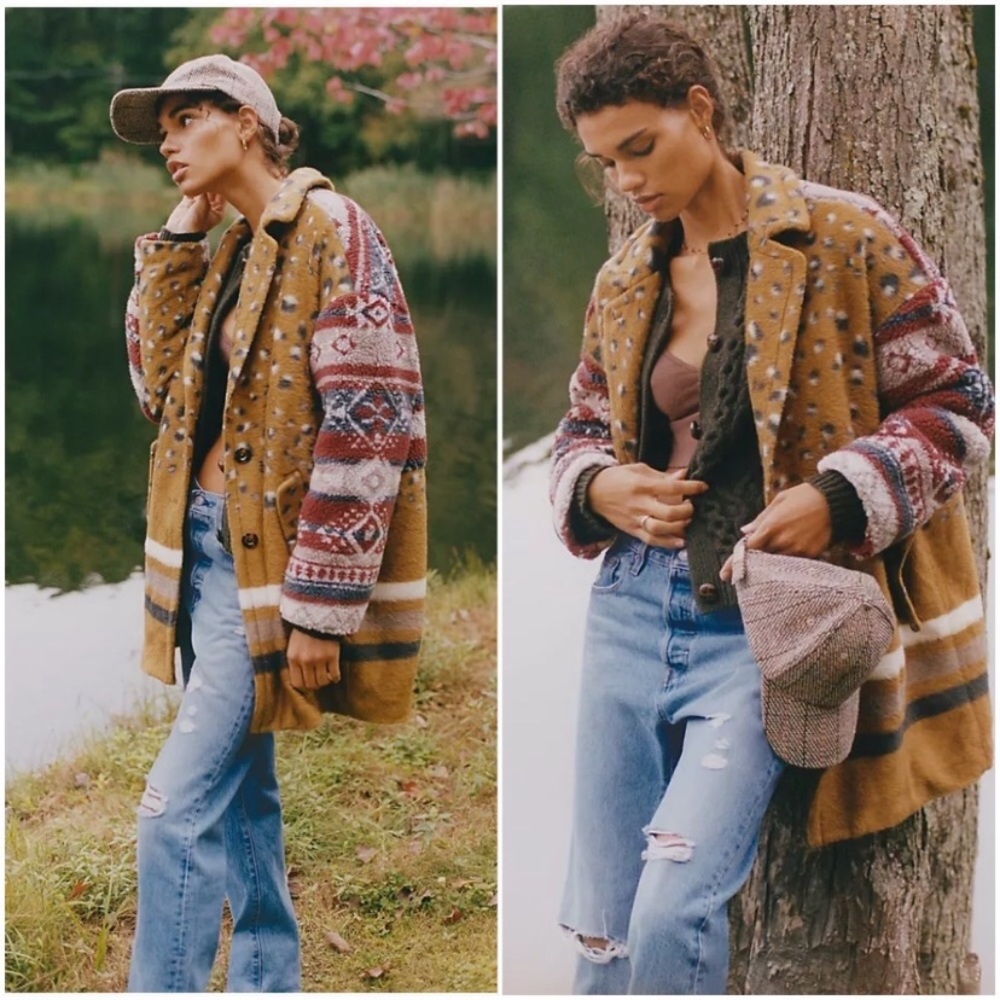 Pilcro Anthropologie contrast jacket